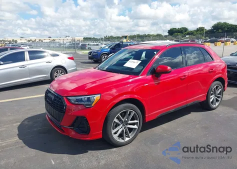 2022 Audi Q3 Premium 45 Tfsi S Line Quattro Tiptronic из США, поврежденный, VIN WA1DECF3XN1128182